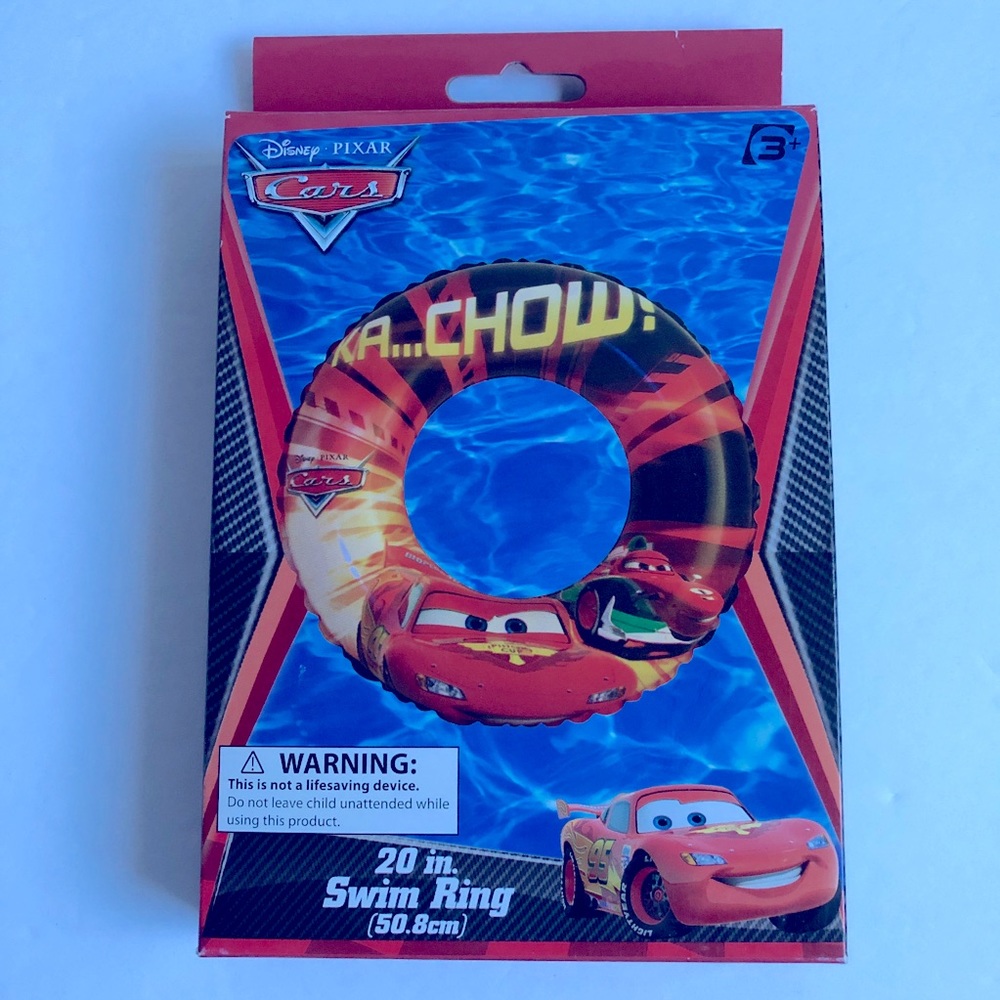 3/$15 NEW Disney Cars Swim Ring 20”